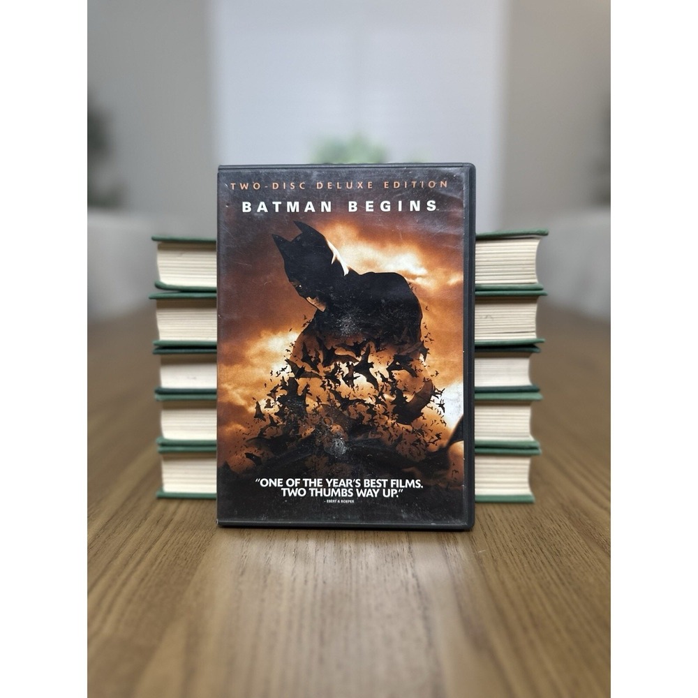 Batman Begins (DVD, 2005, 2-Disc Set, Deluxe Edition)‎